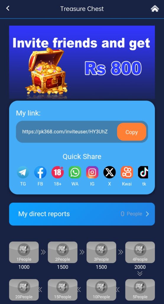 invite and earn